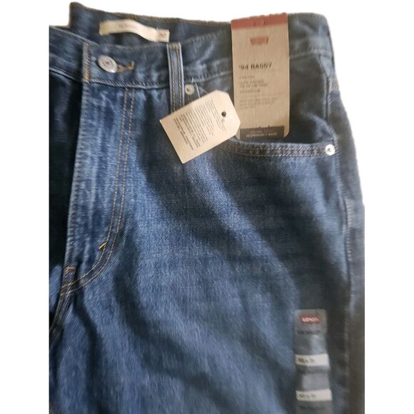 Levi's Women's Mid-Rise 94's Baggy Straight Leg Jeans -30" X31"  NWT - Picture 8 of 8